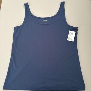 SONOMA Everyday Tank Top Navy Blue XL The Everyday Tank Top Athleisure